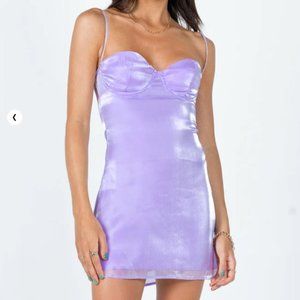 Princess Polly TWIRL MINI DRESS PURPLE US Size 4